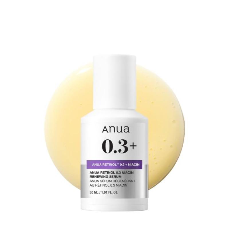 ANUA RETINOL 0.3 + NIACIN RENEWING SERUM 30ml